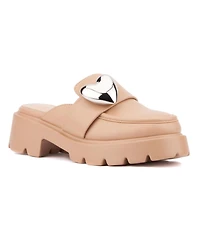 Olivia Miller Women's Heartless Platform Mule