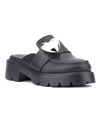 Olivia Miller Women's Heartless Platform Mule