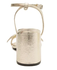 Arezzo Women's Alaia Mid Block Heel Sandals