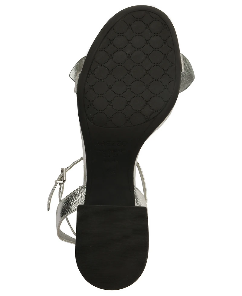 Arezzo Women's Alaia Mid Block Heel Sandals