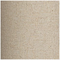 Springcrest 14" Top x 14" Bottom x 15" High x Lamp Shade Replacement Medium Tall Oatmeal Drum Rustic Linen Spider Harp Finial