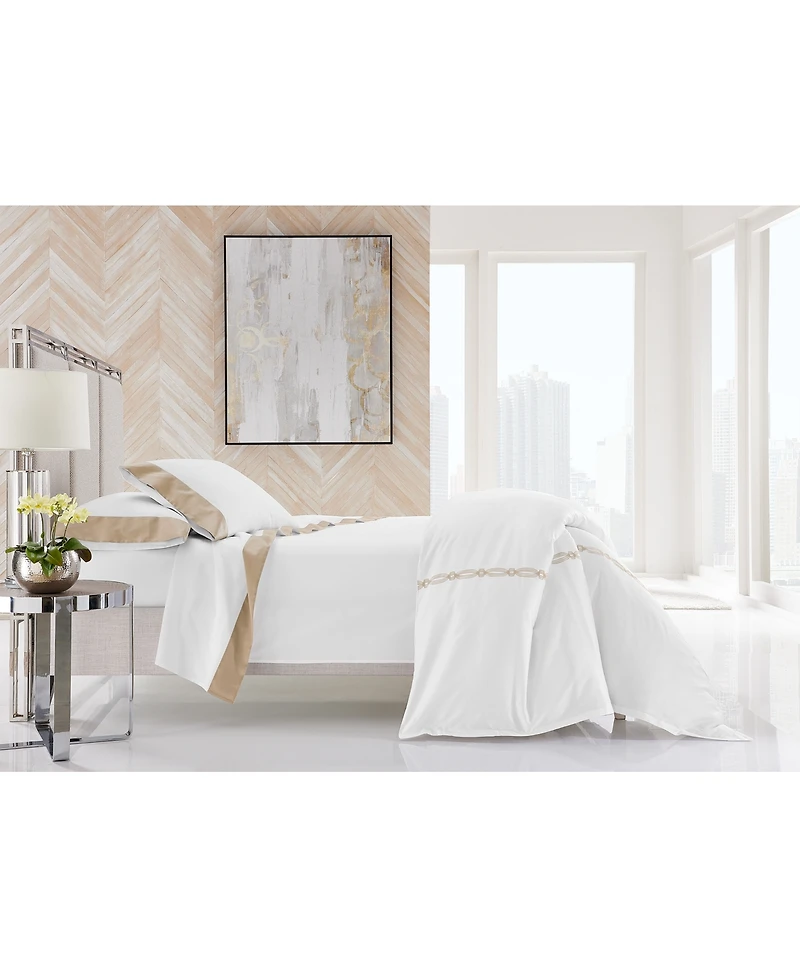 Closeout! Hotel Collection Italian Percale Sateen Cuff 4-Pc. Sheet Set, Queen, Exclusively at Macy's