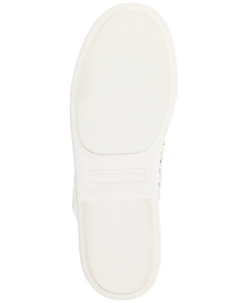 Karl Lagerfeld Paris Cate Pins Lace Up Sneakers