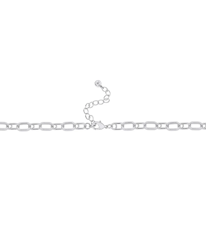 And Now This 18K Gold Plated or Silver Link Chain Necklace