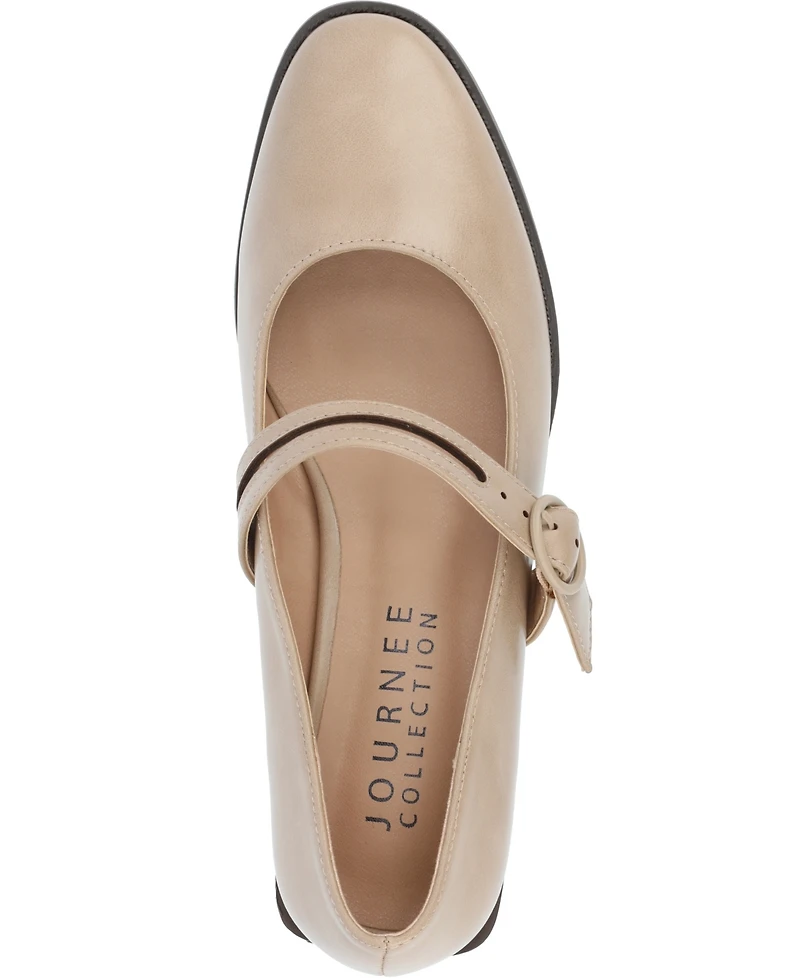 Journee Collection Women's Savvi Mary Jane Flats