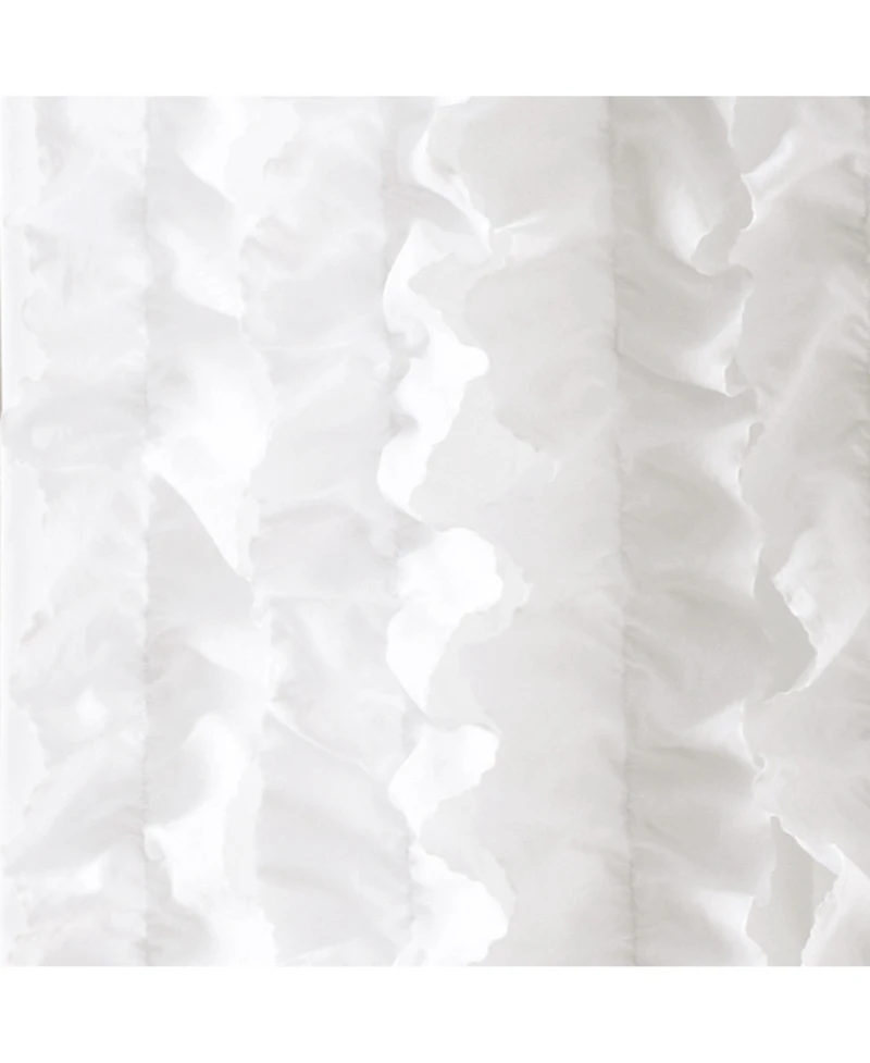 Sophia Ruffle Window Curtain Panels
