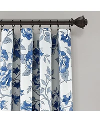 Lush Decor Ivana Floral Light Filtering Window Curtain Panels