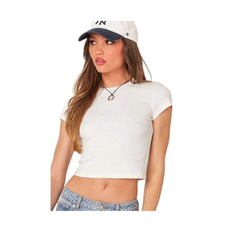 Women's Better Basics cropped t shirt
