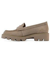 White Mountain Women's Gunner Lug Sole Loafers