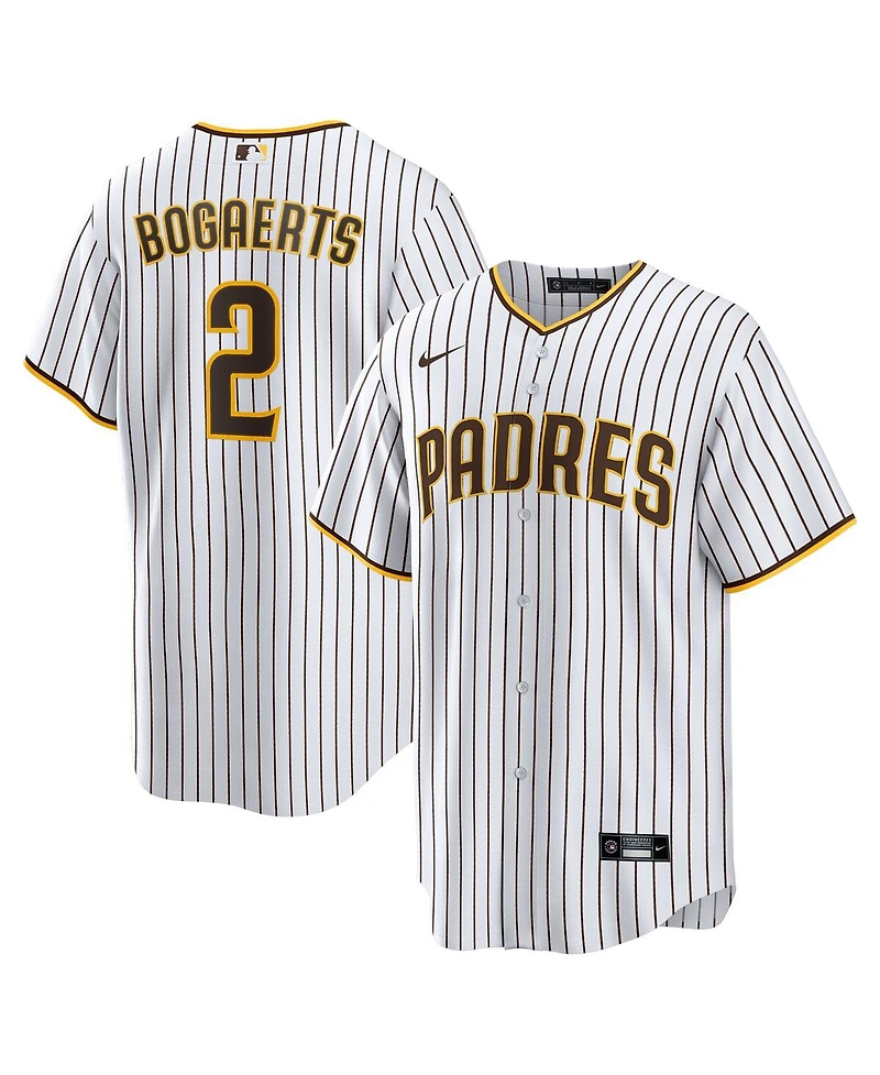 Men's Nike Xander Bogaerts White, Brown San Diego Padres Home Official Replica Player Jersey