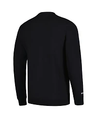 Men's Mitchell & Ness Bruce Lee Black Legacy Pullover Sweatshirt