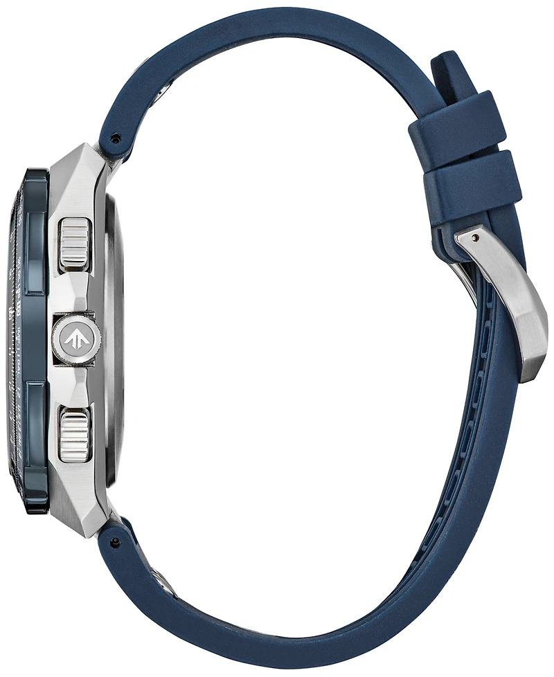 Citizen Eco-Drive Men's Chronograph Promaster Air Special Edition Sikorsky Skyhawk Blue Rabber Strap Watch 46mm
