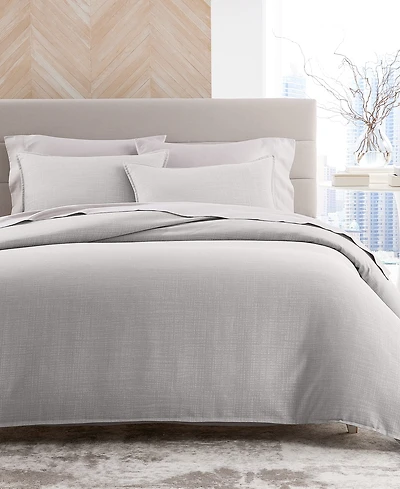 Hotel Collection Modern Crosshatch Duvet Cover Set, Full/Queen, Exclusively at Macy's