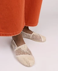 Toms Women's Alpargata Classic Espadrille Almond Toe Flats