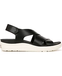 Dr. Scholl's Women's Time Off Sea Slingback Wedge Sandals