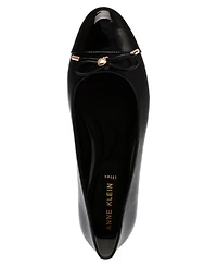Anne Klein Women's Luci Cap Toe Ballet Flats