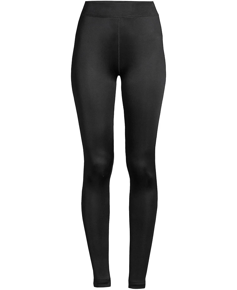 Lands' End Women's Silk Interlock Long Underwear Leggings Pants
