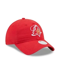 Women's New Era Red Tampa Bay Buccaneers Core Classic 2.0 9TWENTY Adjustable Hat