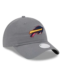 Women's New Era Gray Buffalo Bills Color Pack Multi 9TWENTY Adjustable Hat