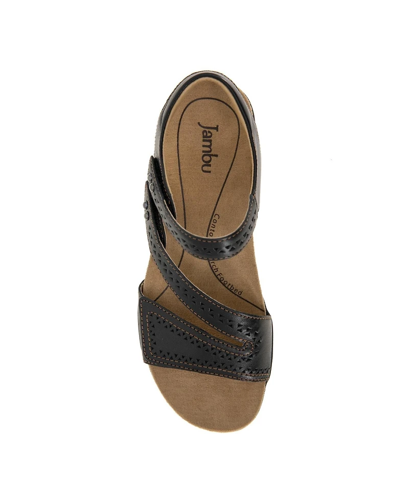 Jambu Women's Makayla Flat Heel Sandals