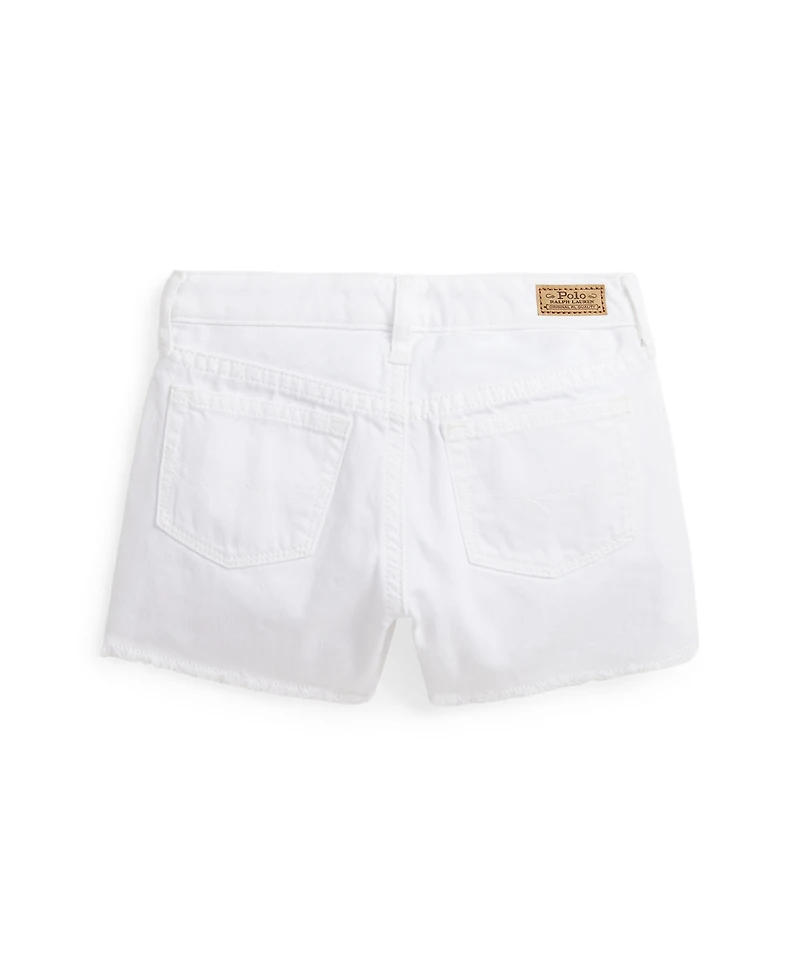 Polo Ralph Lauren Toddler and Little Girls Frayed Denim Shorts
