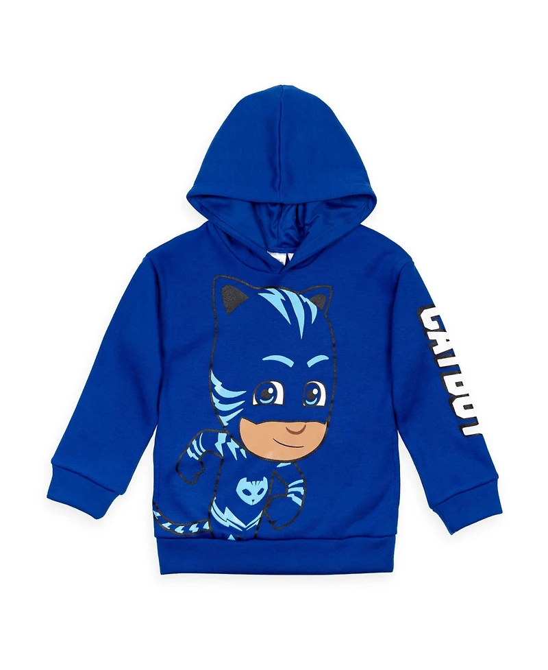 Pj Masks Little Boys Catboy Owlette Gekko Fleece Hoodie