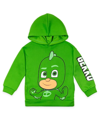 Pj Masks Little Boys Catboy Owlette Gekko Fleece Hoodie