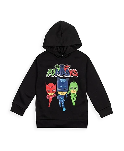 Pj Masks Little Boys Catboy Owlette Gekko Fleece Hoodie