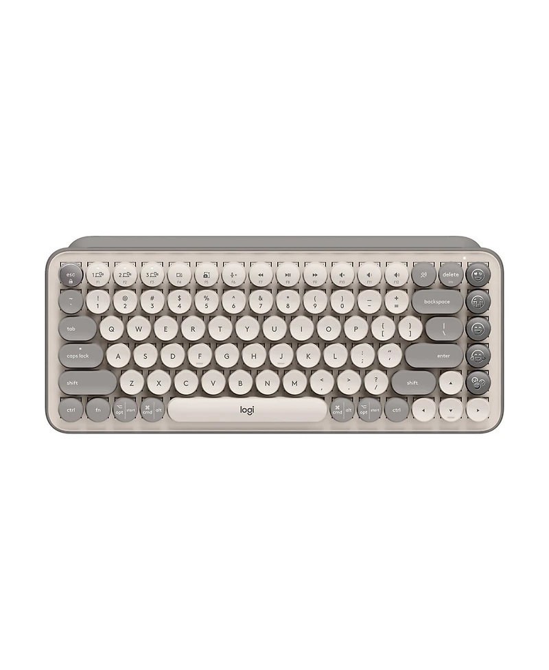Logitech Pop Keys Wireless Mechanical Keyboard and Pop Mouse Bundle (Mist)