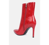 Womens momoa high heel ankle boots