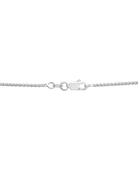 Blue Sapphire (5 ct. t.w.) & White Sapphire (5/8 ct. t.w.) 17" Lariat Necklace in Sterling Silver