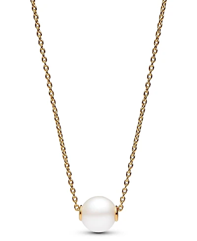 Pandora 14K Gold-Plated Sparkling Treated Freshwater Cultured Pearl Collier Necklace