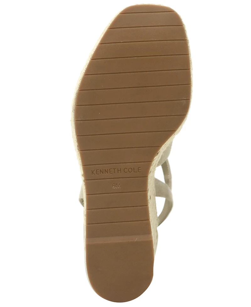 Kenneth Cole New York Women's Solace Espadrille Platform Wedge Sandals