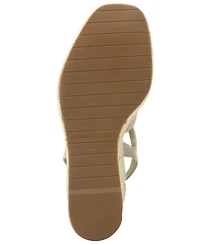 Kenneth Cole New York Women's Solace Espadrille Platform Wedge Sandals