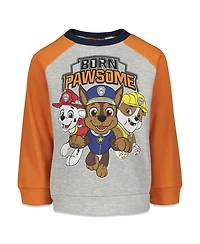 Paw Patrol Big Boys Fleece Sweatshirt and Pants Outfit Set