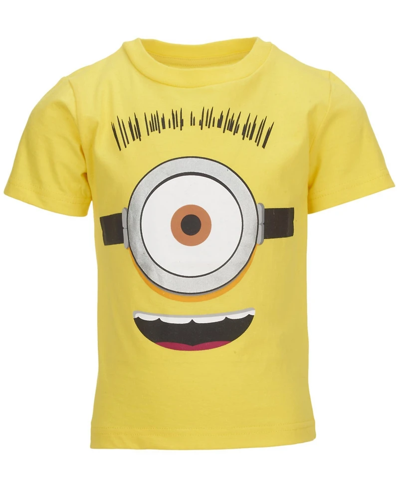 Despicable Me Minions 3 Pack Graphic T-Shirts Toddler|Child Boys