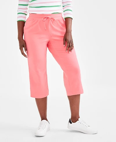 Style & Co Women's Mid Rise Capri Sweatpants, Created for Macy's