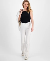 Style & Co Petite Mid-Rise Curvy Bootcut Jeans, Created for Macy's