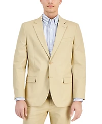 Nautica Men's Modern-Fit Seasonal Cotton Stretch Suit