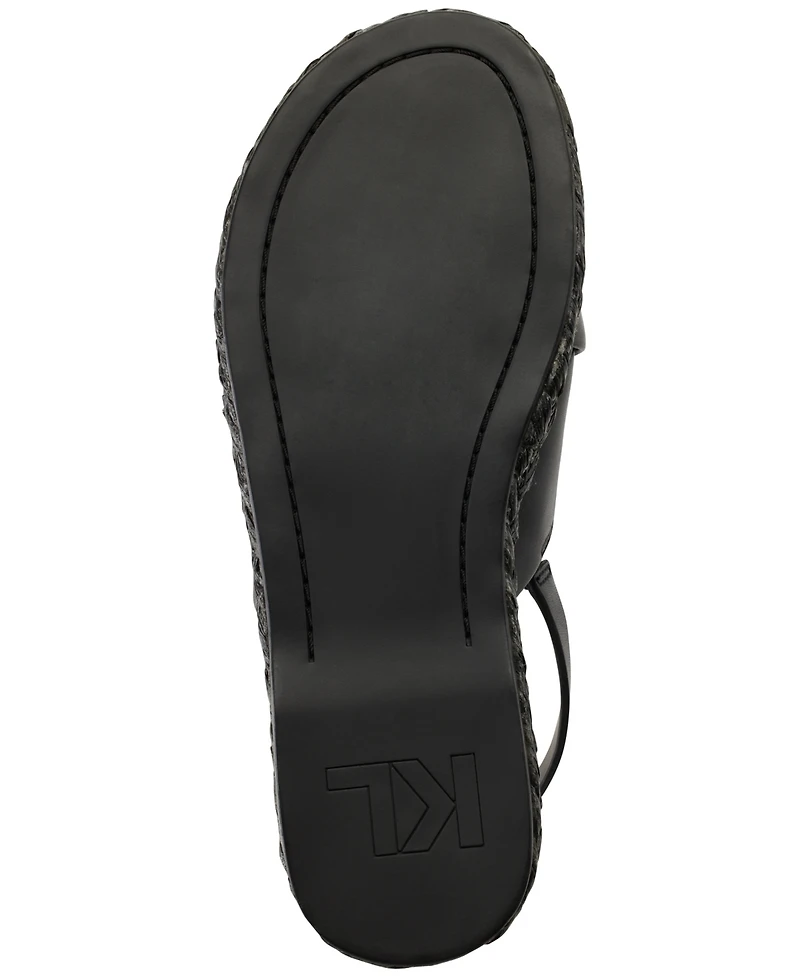 Karl Lagerfeld Paris Women's Charla Slingback Espadrille Sandals