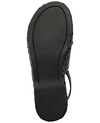 Karl Lagerfeld Paris Women's Charla Slingback Espadrille Sandals