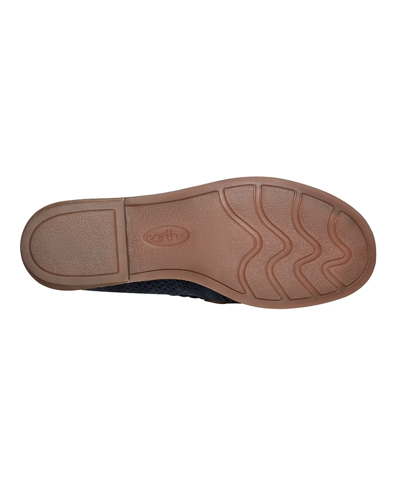 Earth Women's Evvie Round Toe Slip-on Casual Loafers