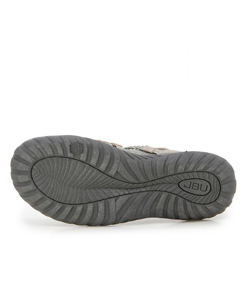 Jbu Women's Juliana Slip-On Flat Shoe