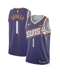 Men's and Women's Nike Devin Booker Purple Phoenix Suns / Swingman Jersey