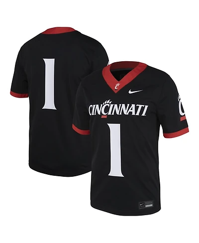 Men's Nike #1 Cincinnati Bearcats Untouchable Football Jersey