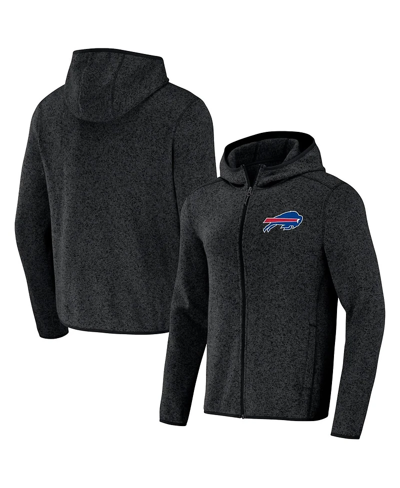 Men's Nfl x Darius Rucker Collection by Fanatics Black Buffalo Bills Fleece Pullover Hoodie