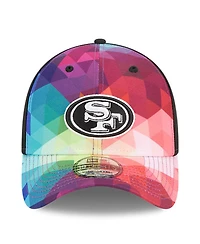 Men's New Era Pink San Francisco 49ers 2023 Nfl Crucial Catch 39THIRTY Flex Hat