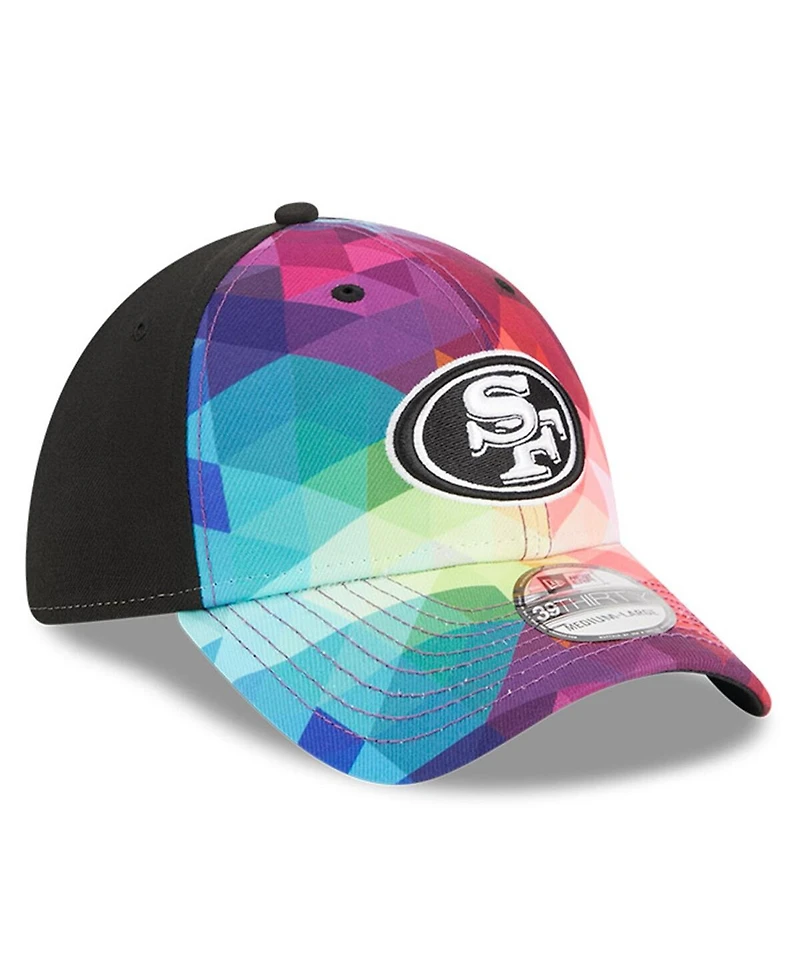 Men's New Era Pink San Francisco 49ers 2023 Nfl Crucial Catch 39THIRTY Flex Hat