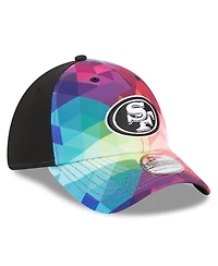 Men's New Era Pink San Francisco 49ers 2023 Nfl Crucial Catch 39THIRTY Flex Hat