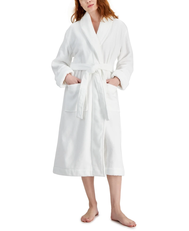 Hotel Collection Turkish Cotton Shawl-Collar Robe, Exclusively at Macy's